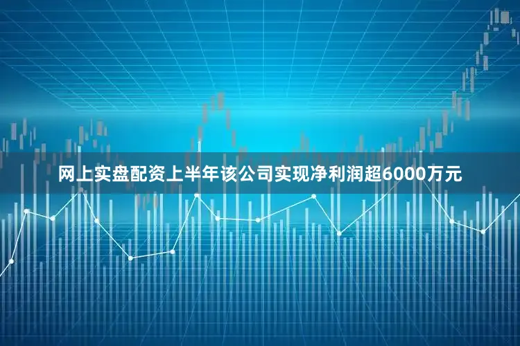网上实盘配资上半年该公司实现净利润超6000万元